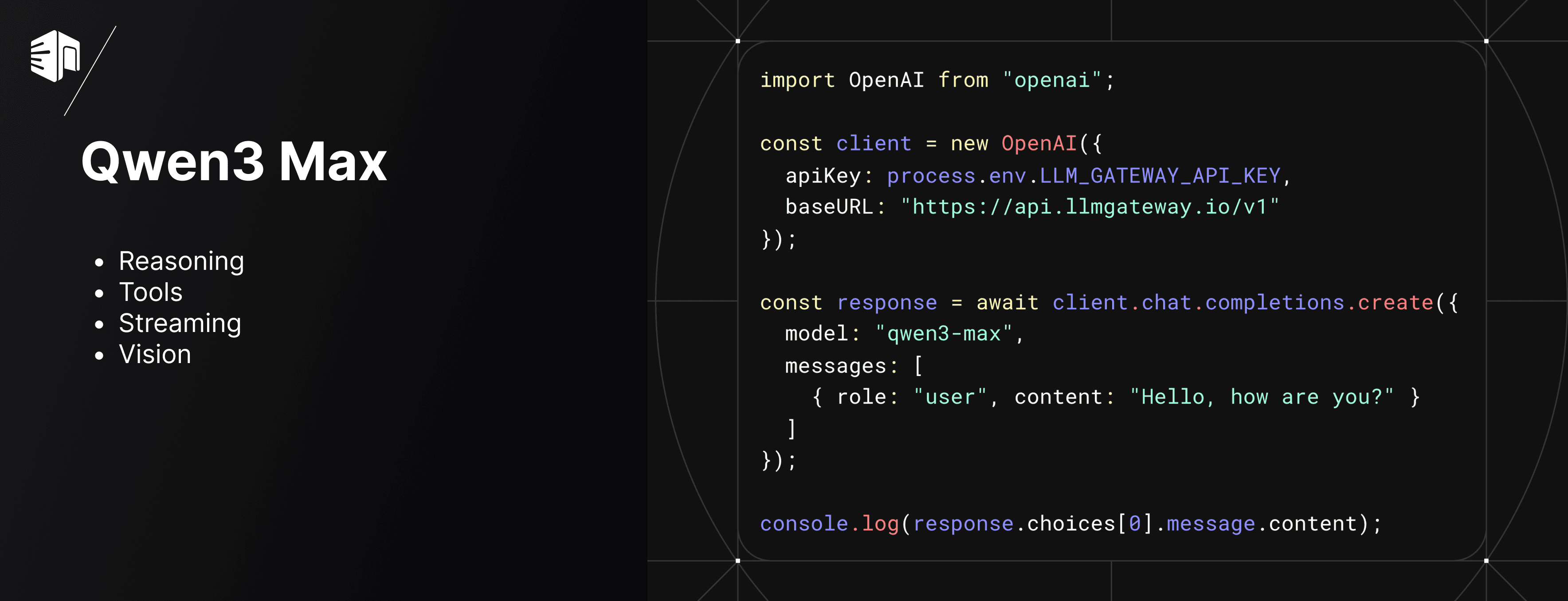 Qwen3 Max model now available on LLM Gateway